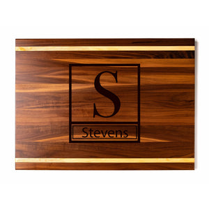 Custom Cover Board Engraving Accessory Steelmade Walnut 09
