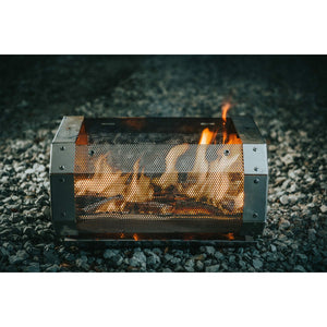 Pyro Camp Fire - Portable Fire Pit Kit Flat Top Griddle Pyro Products 