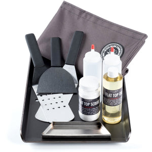Starter Kit - Slim Flat Top For Gas or Electric Coil Stoves Flat Top Griddle Steelmade Yes Sleeve Yes Pre-season 