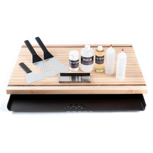 Ultimate Kit - Flat Top For Electric Coil 30" Range Stoves Flat Top Griddle Steelmade Maple Yes Pre-season