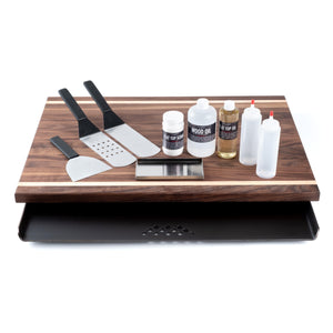Ultimate Kit - Flat Top For Electric Coil 30" Range Stoves Flat Top Griddle Steelmade Walnut Yes Pre-season
