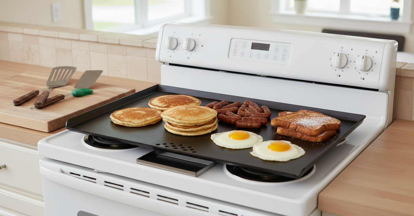 HOT Flat Top Griddle Flat Grill Plate Electric Flat Top Griddle For