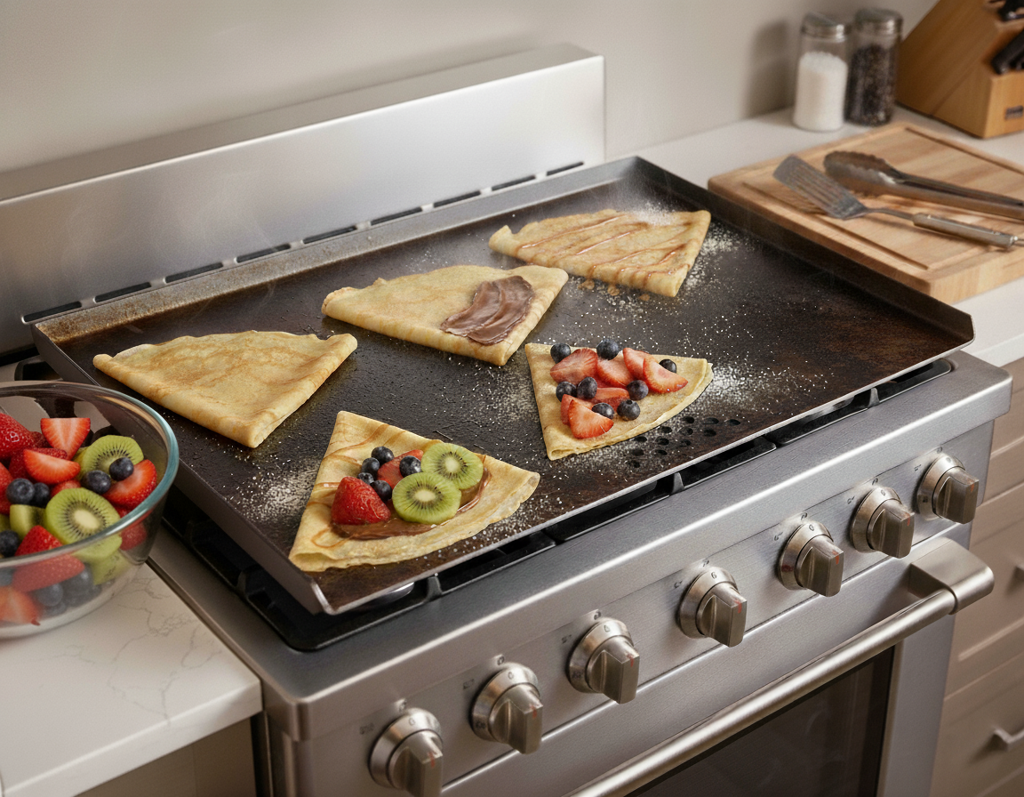 Flat Top Griddle For Your Kitchen Stove - Steelmade