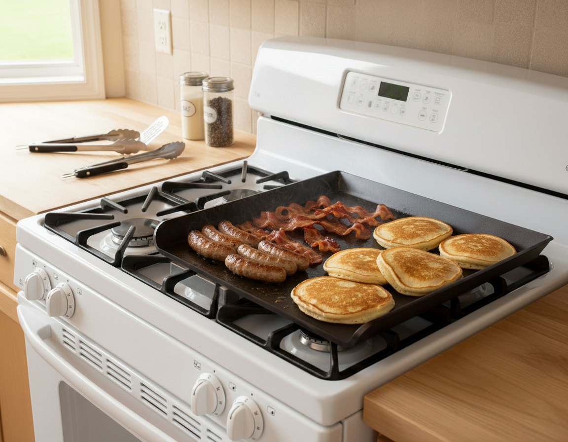 PRO Series Flat Top Griddle For Your Kitchen Stove Steelmade
