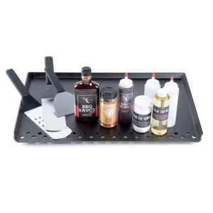 Chef's Kit - Flat Top For Outdoor Grill Flat Top Griddle Steelmade No Sleeve Yes Pre-season 