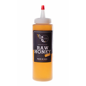 Firebee Crafted Honey Individual Squeeze Bottles Honey Steelmade Raw Sweet Honey 12.9oz Squeeze Bottle