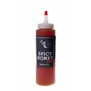 Firebee Crafted Honey Individual Squeeze Bottles Honey Steelmade Spicy Honey 12.9oz Squeeze Bottle