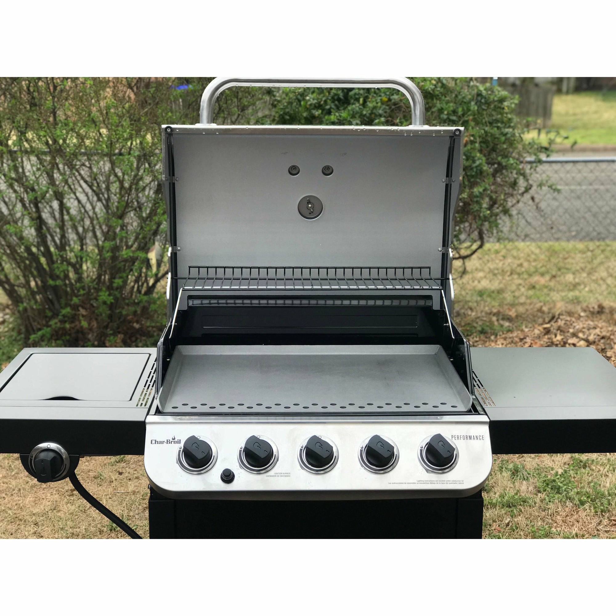 Flat top gas griller best sale