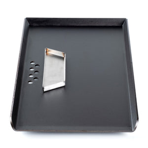 Flat Top Slim - For Gas or Electric Coil Stoves Flat Top Griddle Steelmade No Sleeve Yes Pre-season 