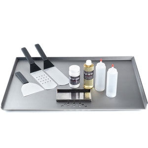 Starter Kit - Flat Top For Electric Coil 30" Range Stoves Flat Top Griddle Steelmade No Sleeve No Pre-season 