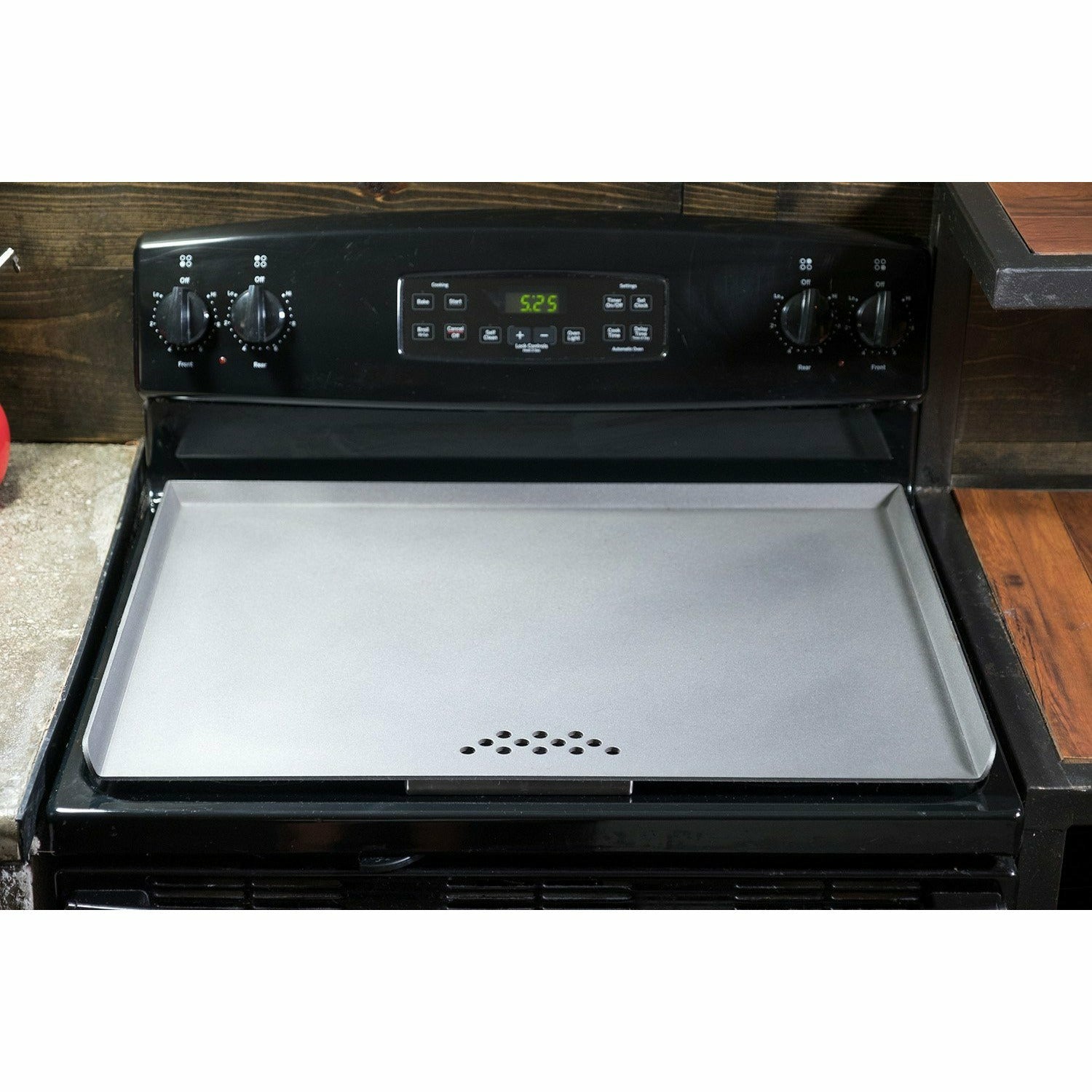 Stove Flat Top Griddle for GAS or Electric Coil Range by steelmade USA