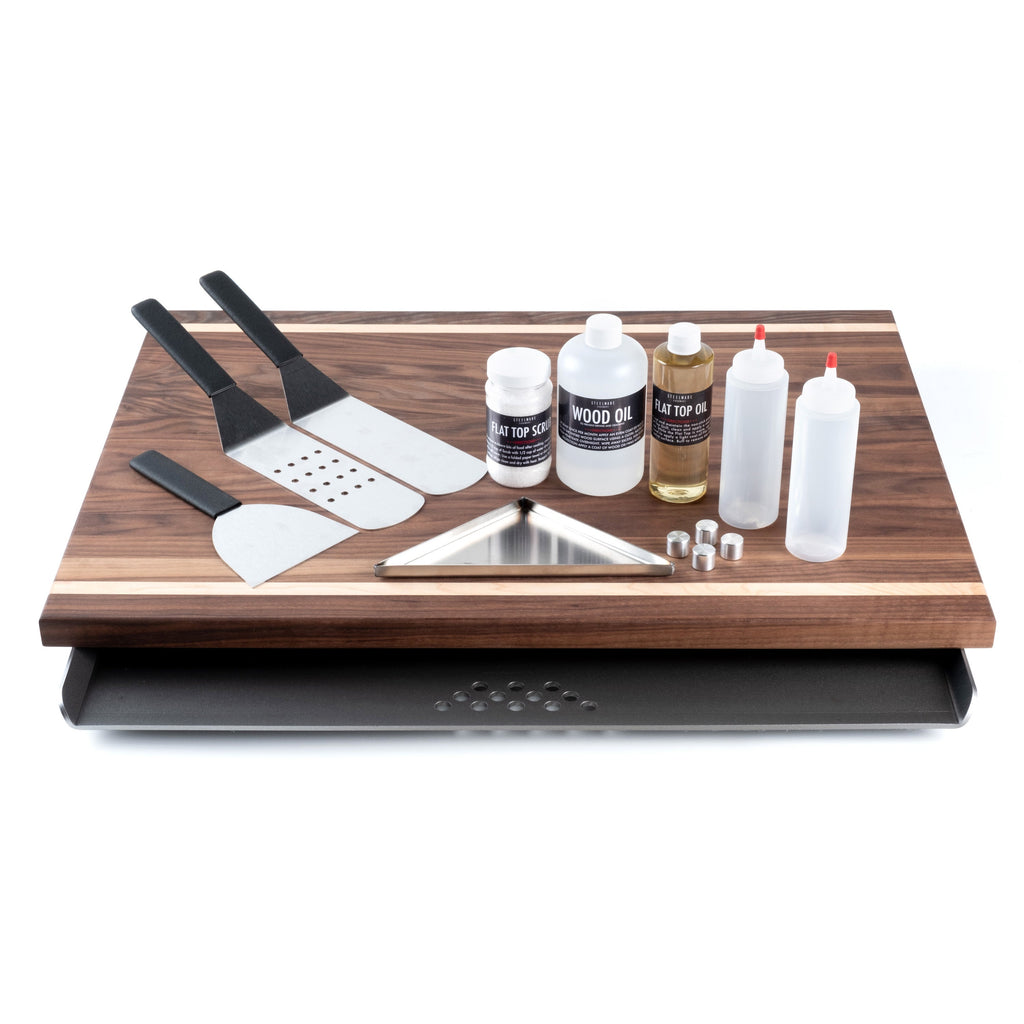 Ultimate Kit - Flat Top For 30" Radiant Glass Ceramic Range Stoves Flat Top Griddle Steelmade