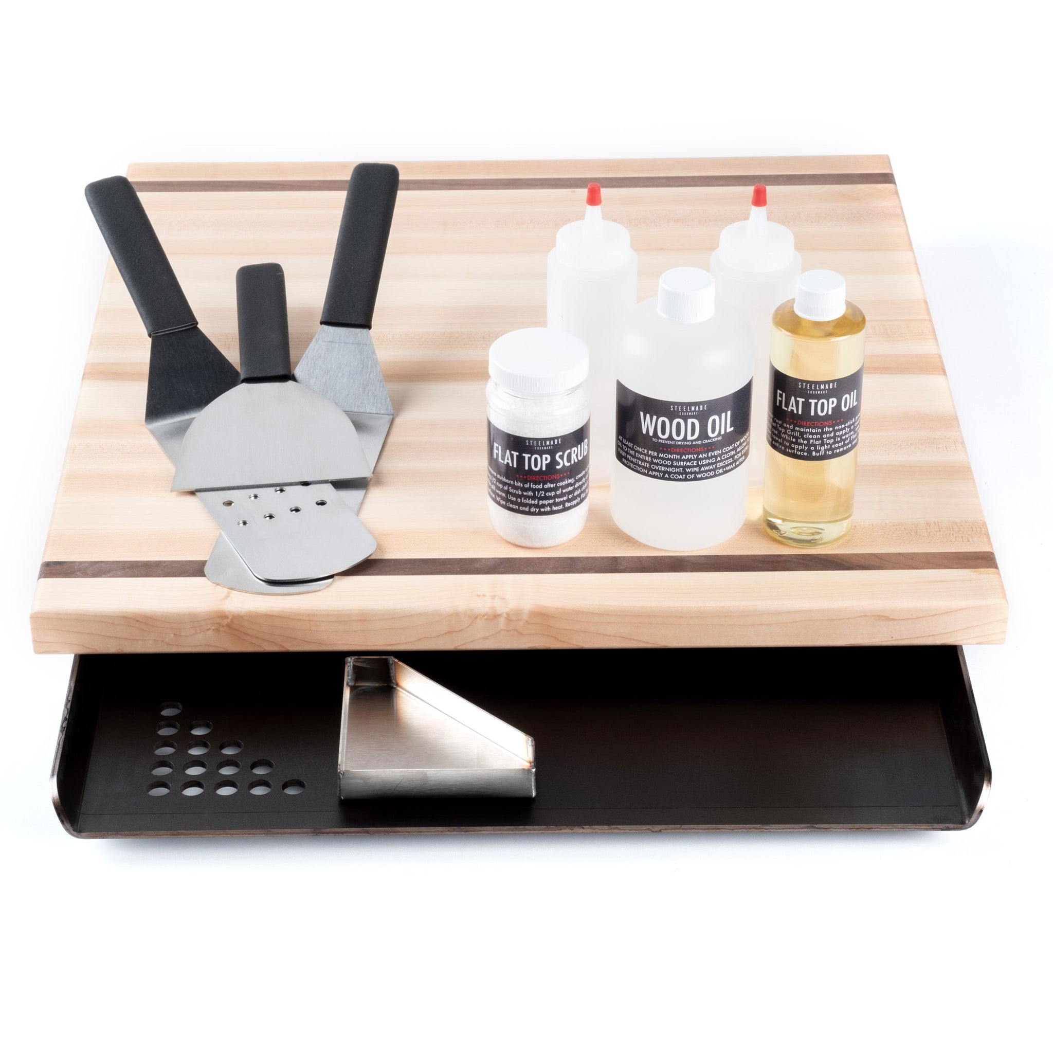 Starter Kit - Flat Top For Outdoor Grill - Steelmade