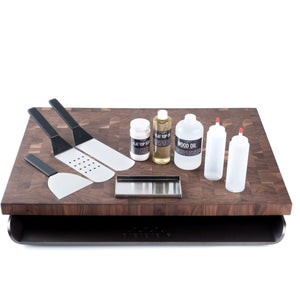 Ultimate Kit - PRO Series Flat Top For Gas or Electric Coil 30" Range Stoves Flat Top Griddle Steelmade Walnut Electric Coil Range Yes Pre-season